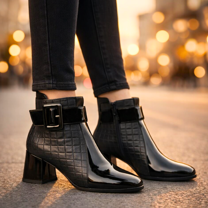 Harper | Leather Ankle Boots
