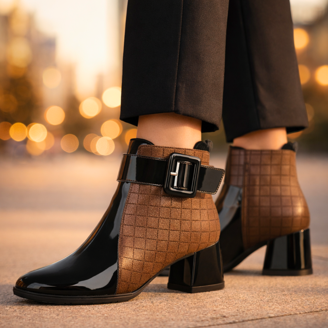Harper | Leather Ankle Boots