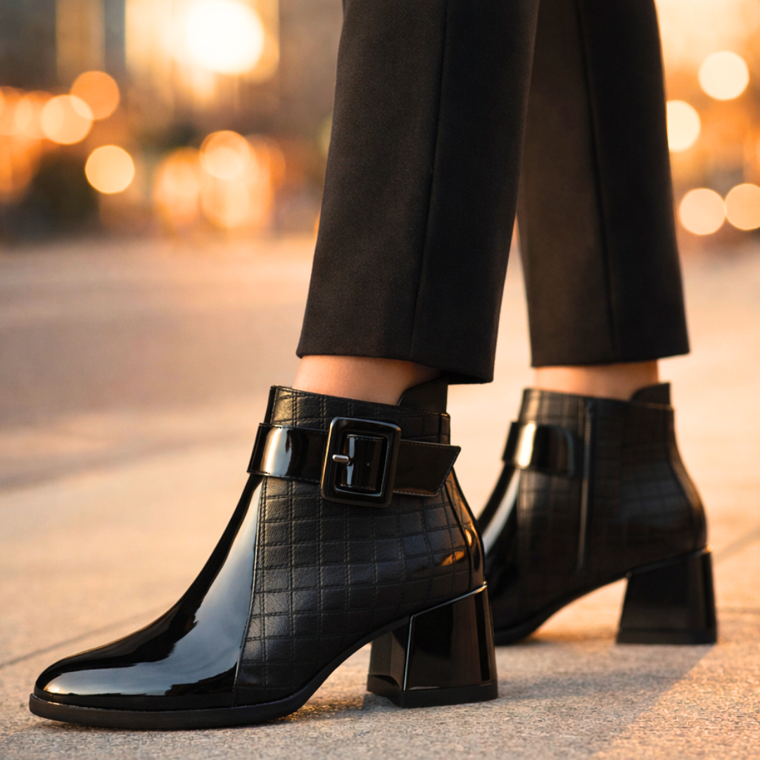 Harper | Leather Ankle Boots