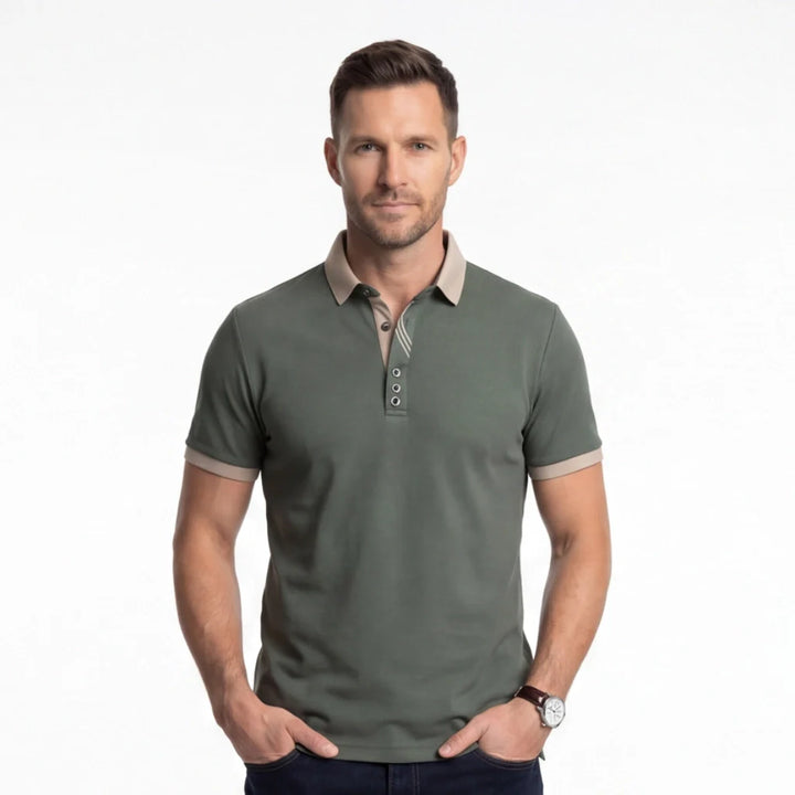 Lennon Stripe Polo