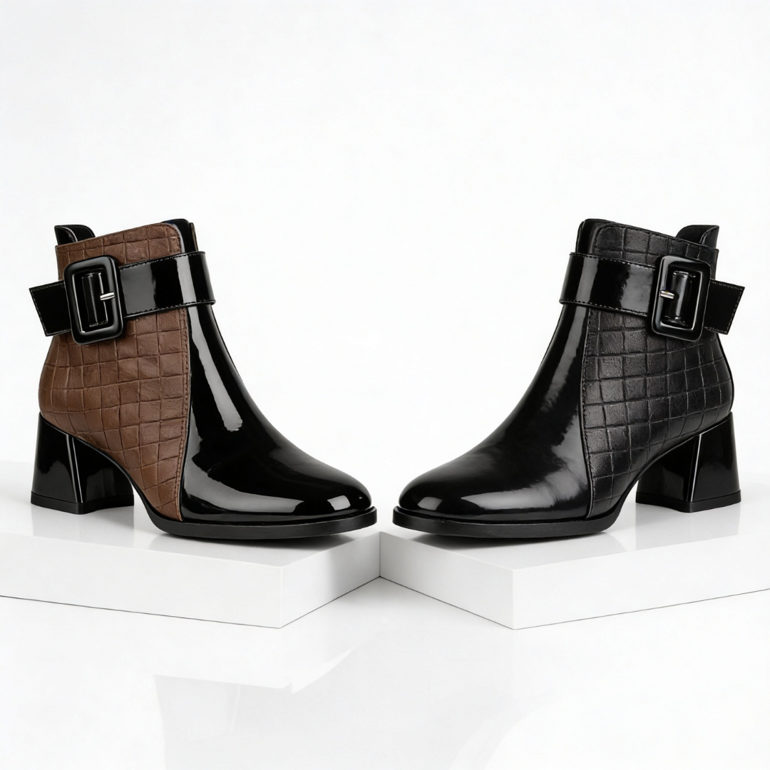 Harper | Leather Ankle Boots
