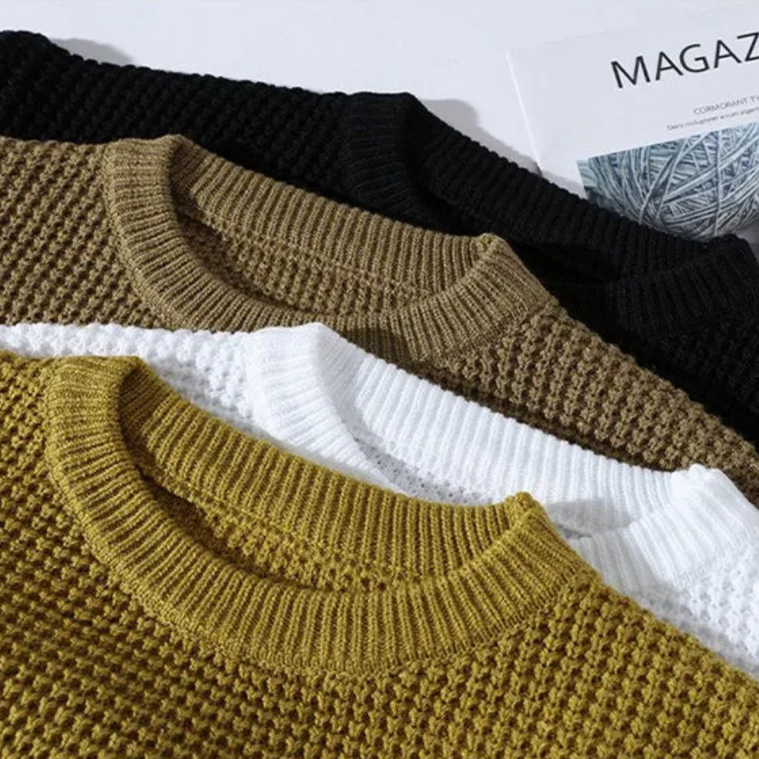 Premium Honeycomb Knit Jumper