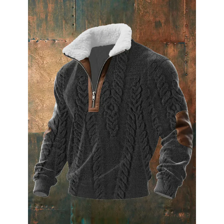 High Neck Fleece Jumper