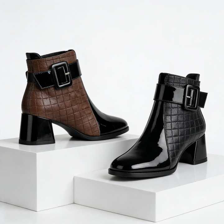 Harper | Leather Ankle Boots