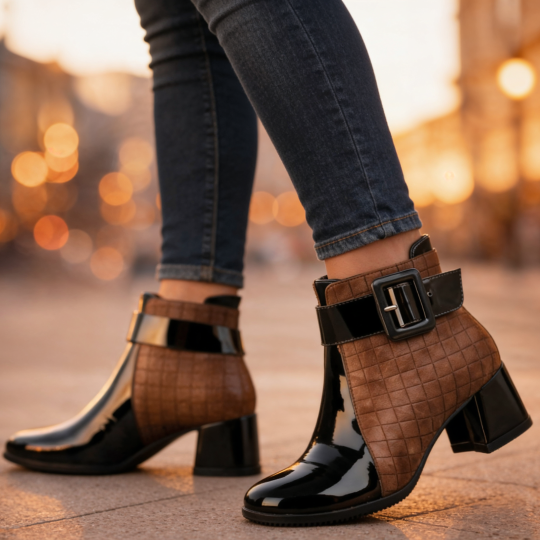Harper | Leather Ankle Boots