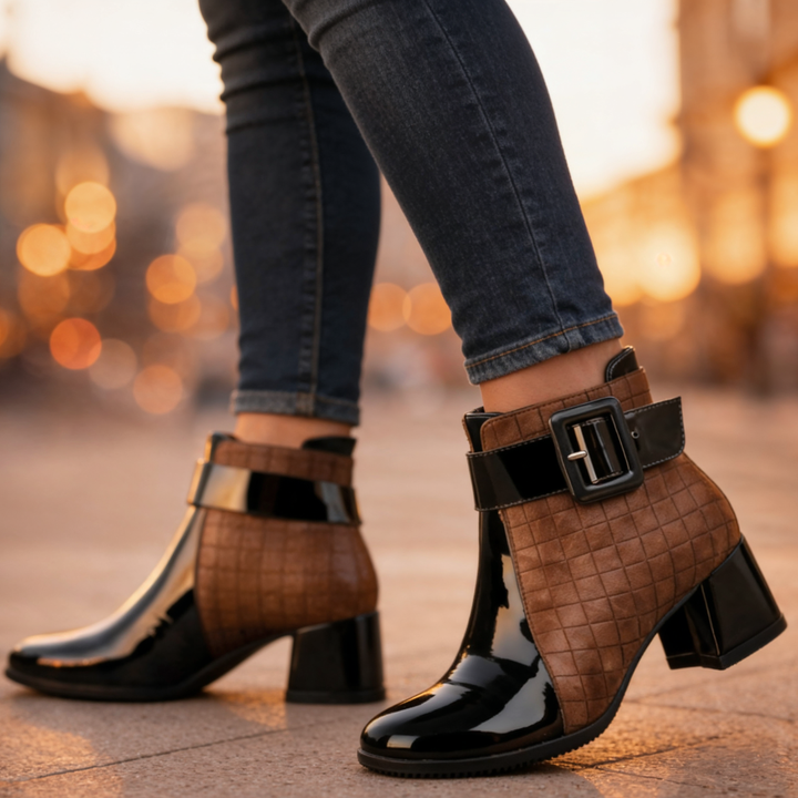 Harper | Leather Ankle Boots