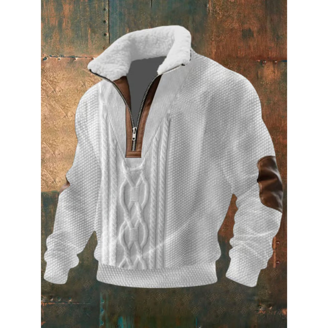 High Neck Fleece Jumper