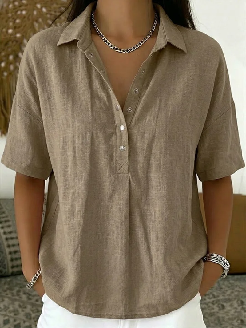 Rachel | Women's Collared Blouse