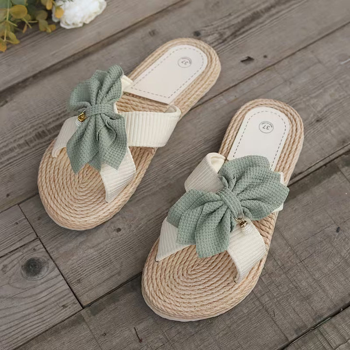 Bella Bow | Espadrille Slides