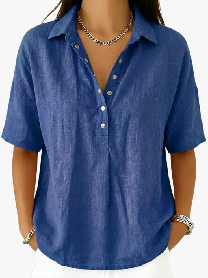 Rachel | Women's Collared Blouse