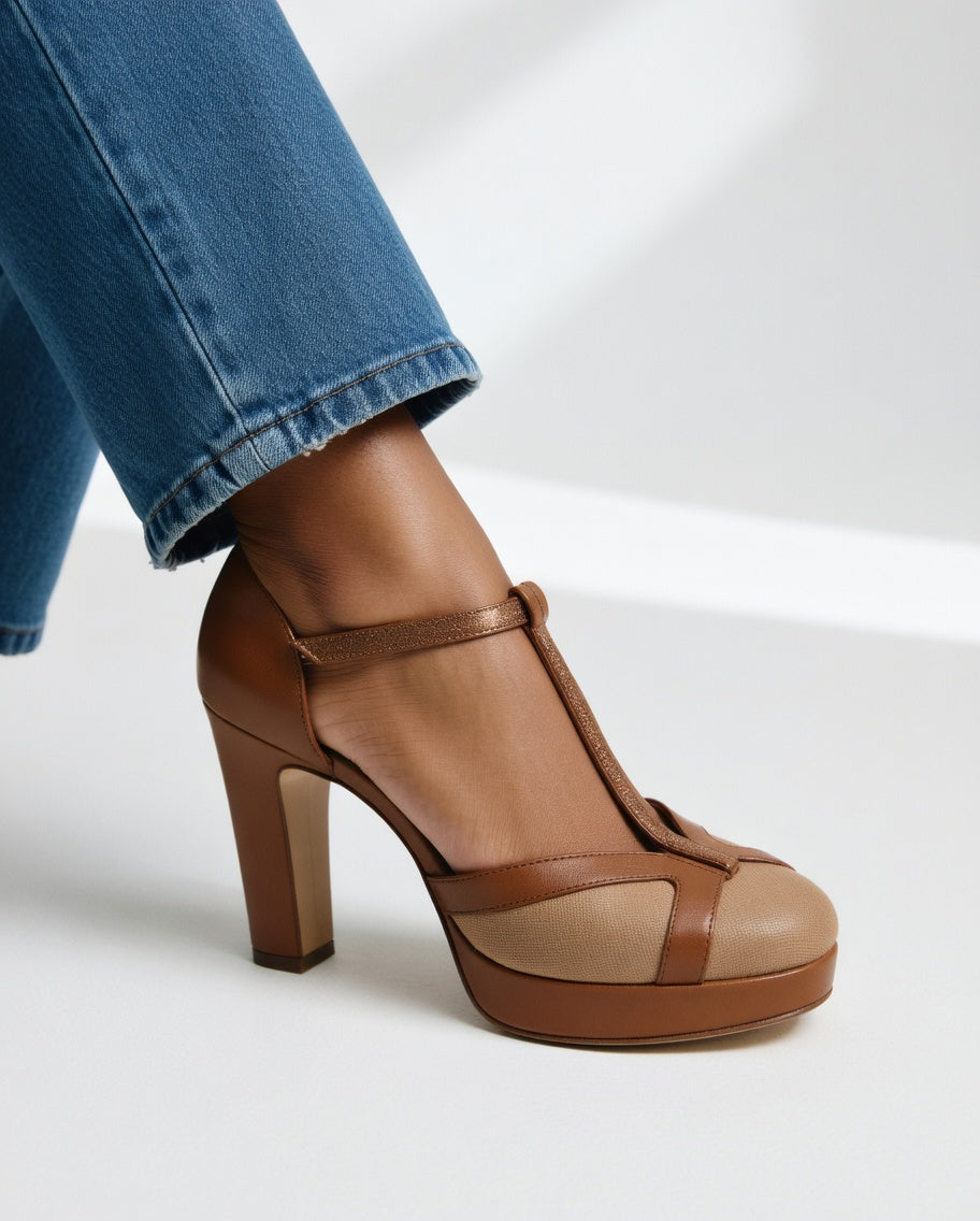 Maëlyne | Retro Elegant Ergonomic Pumps