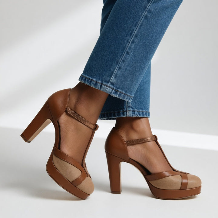 Maëlyne | Retro Elegant Ergonomic Pumps