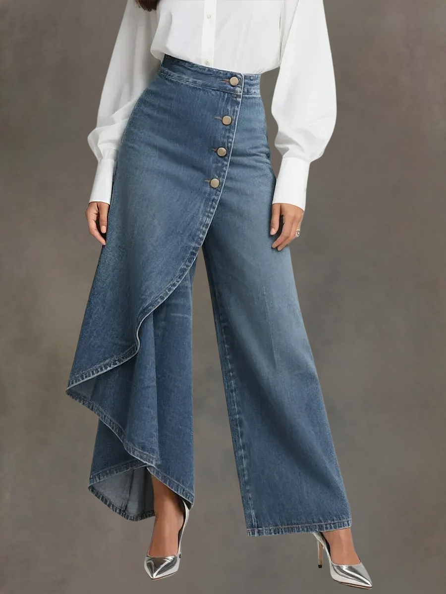 The Elara | Wide-Leg Jeans