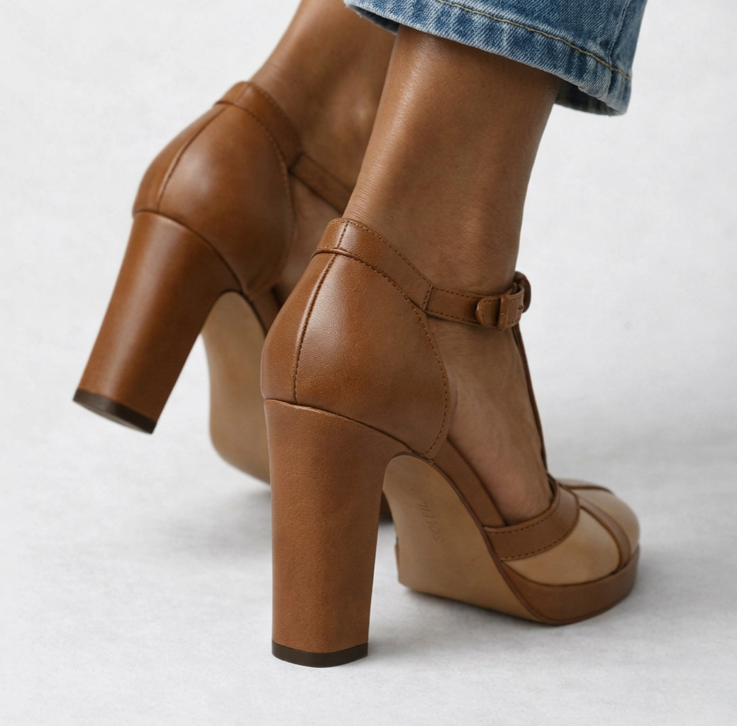 Maëlyne | Retro Elegant Ergonomic Pumps