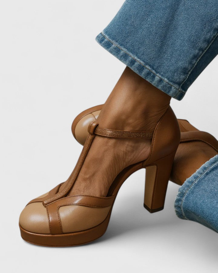 Maëlyne | Retro Elegant Ergonomic Pumps