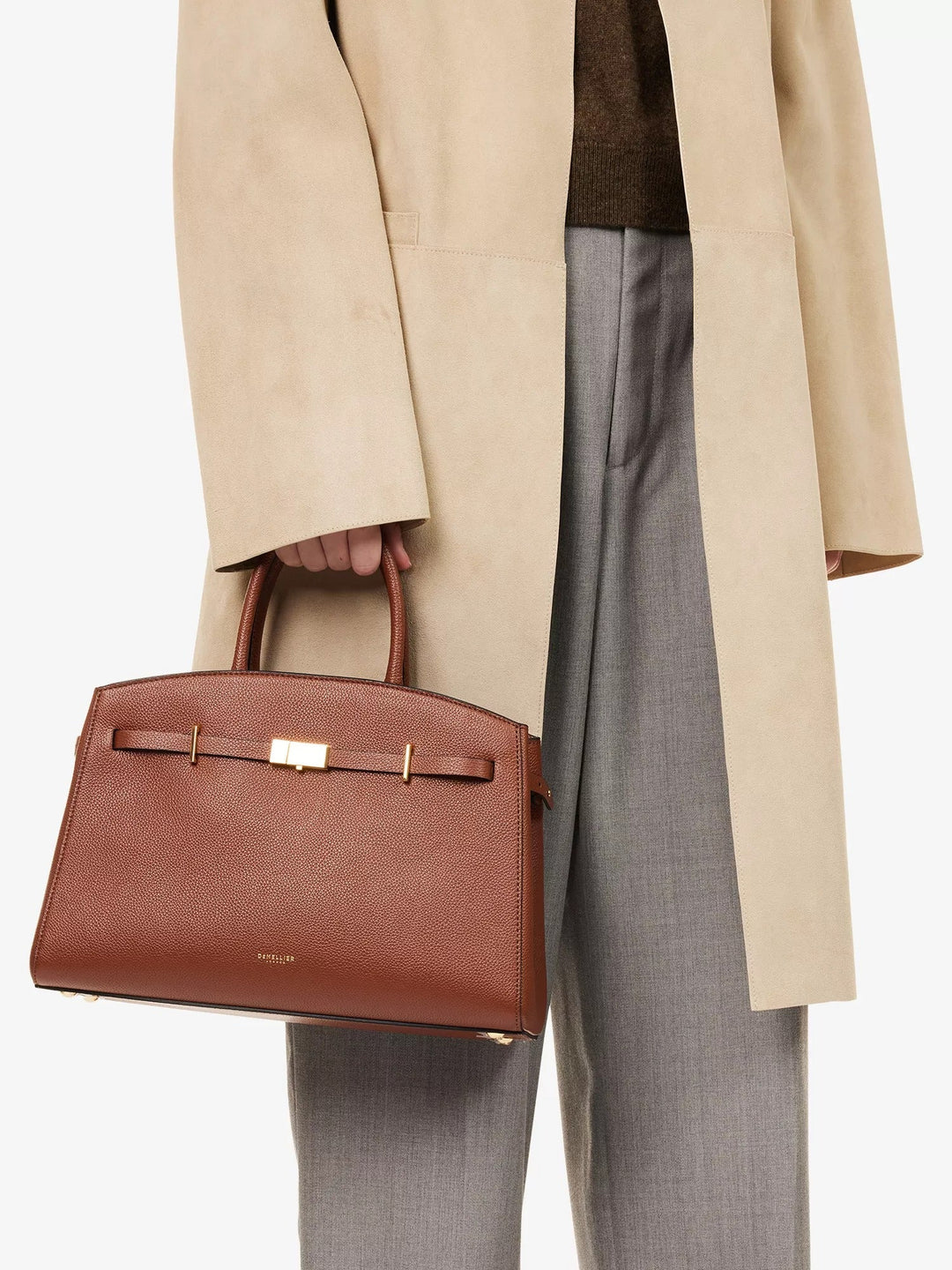 Amélisse | Stylish Midi Leather Handbag