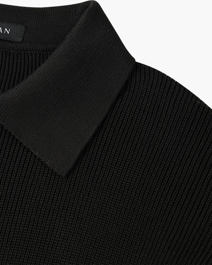 Half-Zip Polo Sweater