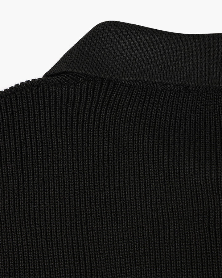 Half-Zip Polo Sweater