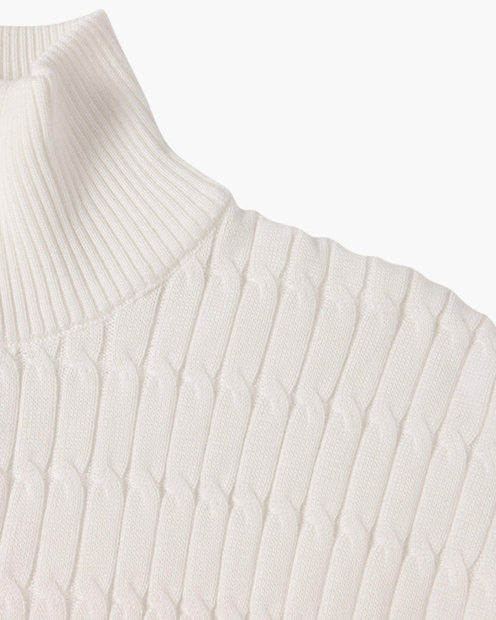 Wavy Half-Zip Jumper