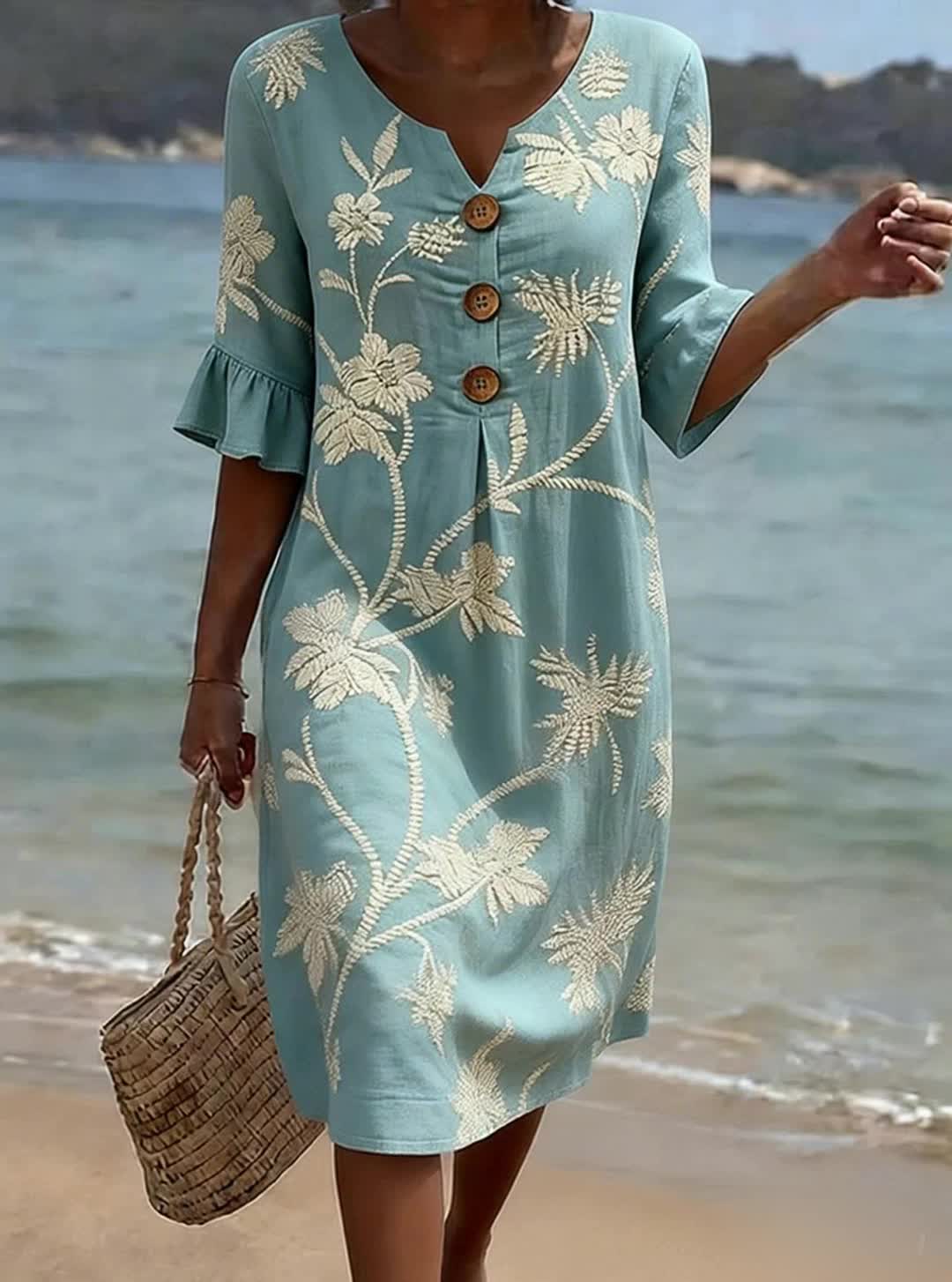Lirona | Floral Print Dress
