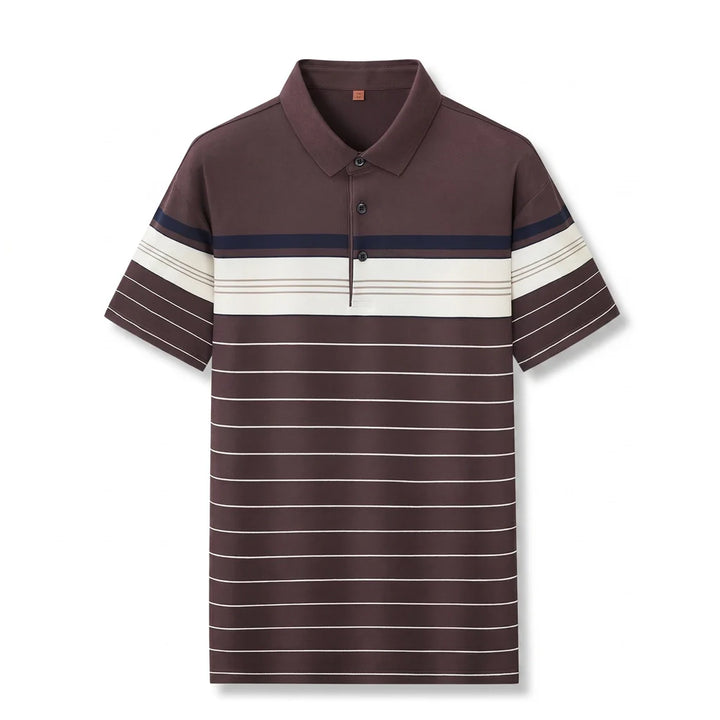 Dylan Striped Cotton Polo