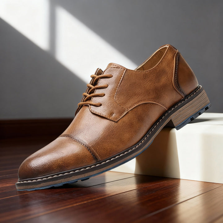 Geoffrey Scott | Cap-Toe Derbies