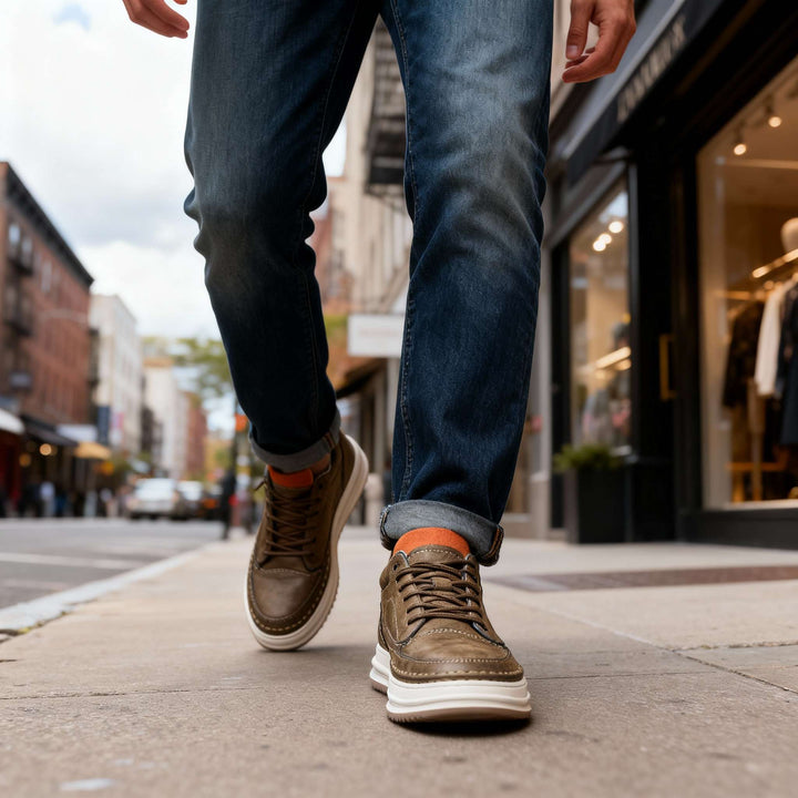Robert Johnson | Leather Sneakers