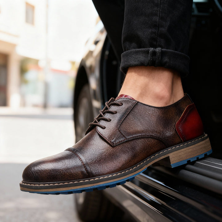 Geoffrey Scott | Cap-Toe Derbies