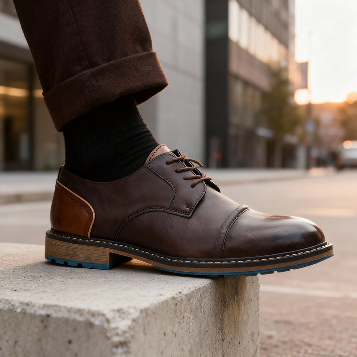 Geoffrey Scott | Cap-Toe Derbies