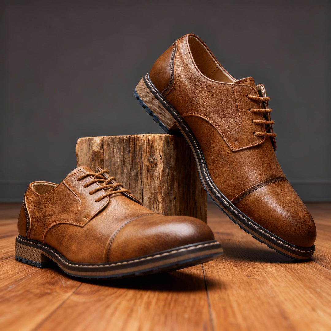 Geoffrey Scott | Cap-Toe Derbies