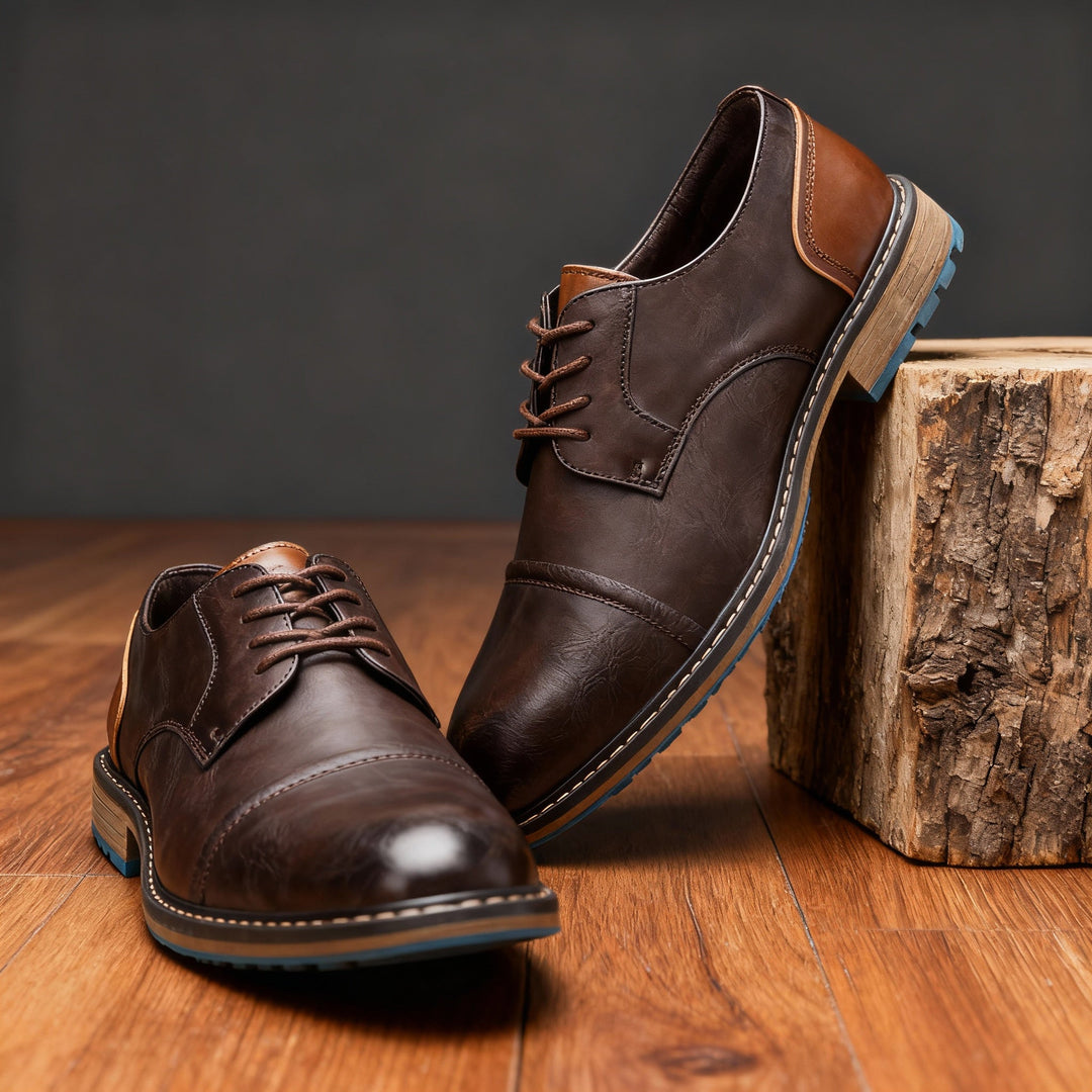 Geoffrey Scott | Cap-Toe Derbies