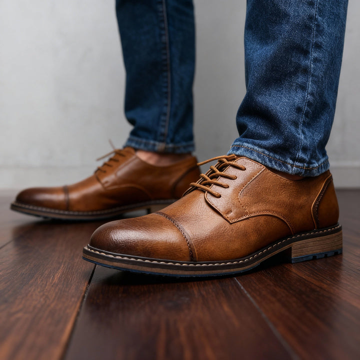 Geoffrey Scott | Cap-Toe Derbies