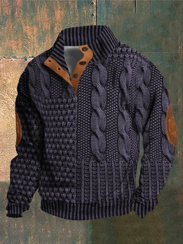 Vintage Printed Jumper