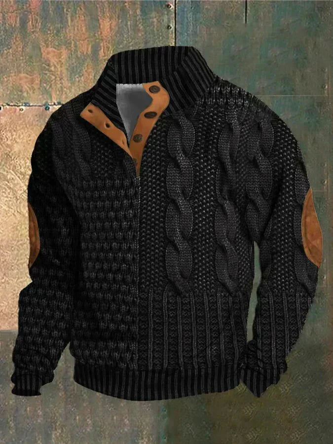 Vintage Printed Jumper