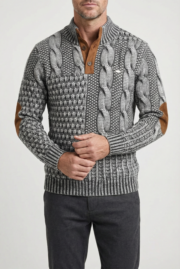Vintage Printed Jumper
