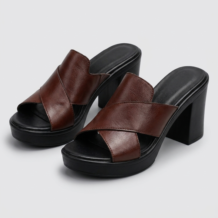 Darcy | block heel mule