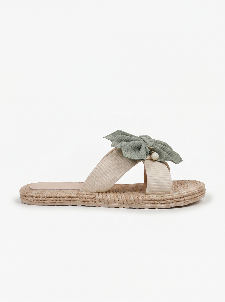 Bella Bow | Espadrille Slides