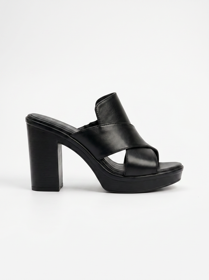 Darcy | block heel mule