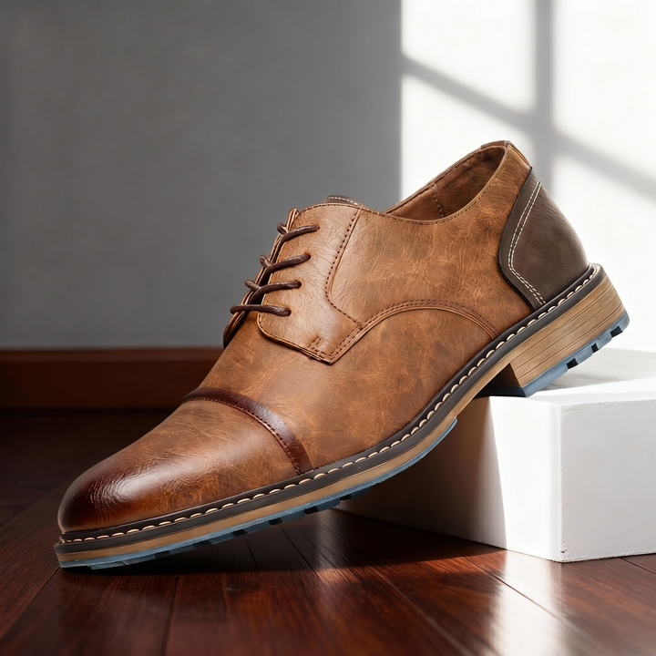 Geoffrey Scott | Cap-Toe Derbies