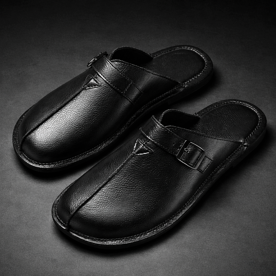 Riccardo | Leather Mules