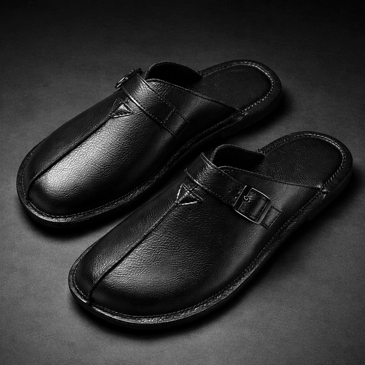 Riccardo | Leather Mules