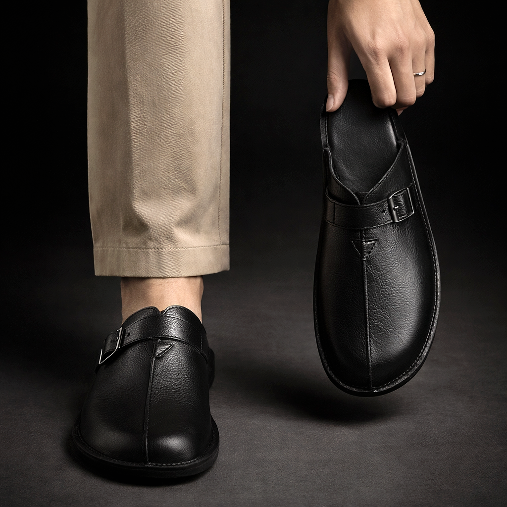 Riccardo | Leather Mules
