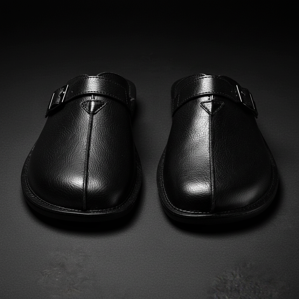 Riccardo | Leather Mules